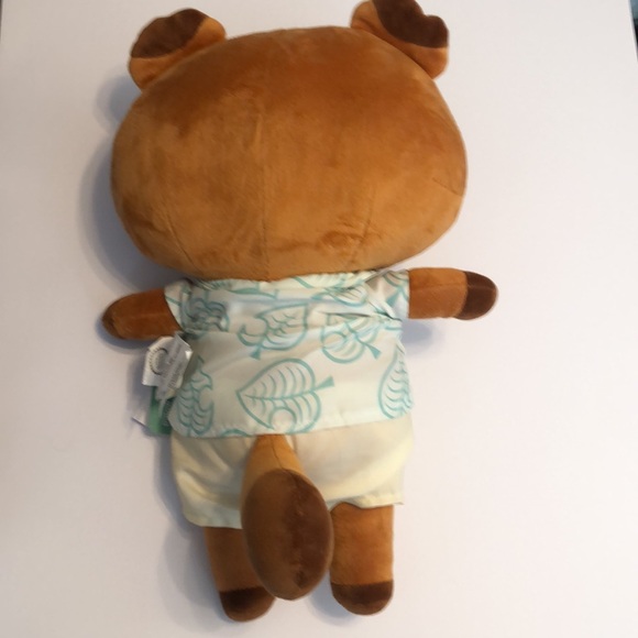 New Horizons Animal Crossing Tom Nook 17” Pillow Plush NWT - Picture 2 of 5